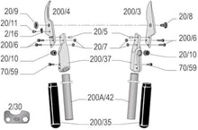 Load image into Gallery viewer, Felco 200-210 Hand Secateurs Centerpiece Junction Connection Assembly 200/37