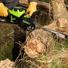 Load image into Gallery viewer, GREENWORKS 60V Pro Chainsaw (16" Bar) Skin 2007207AU - FREE REDEMPTION KIT