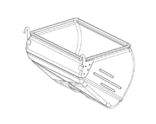 Load image into Gallery viewer, Masport Olympic 500 Series Catcher Plastic Assembly 731969