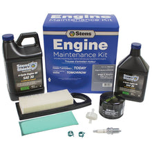 Load image into Gallery viewer, Briggs & Stratton 15-17.5hp Filter-A/C Cartridge & Foam, Oil, Fuel & Plug Service Kit 5127A, 5127B