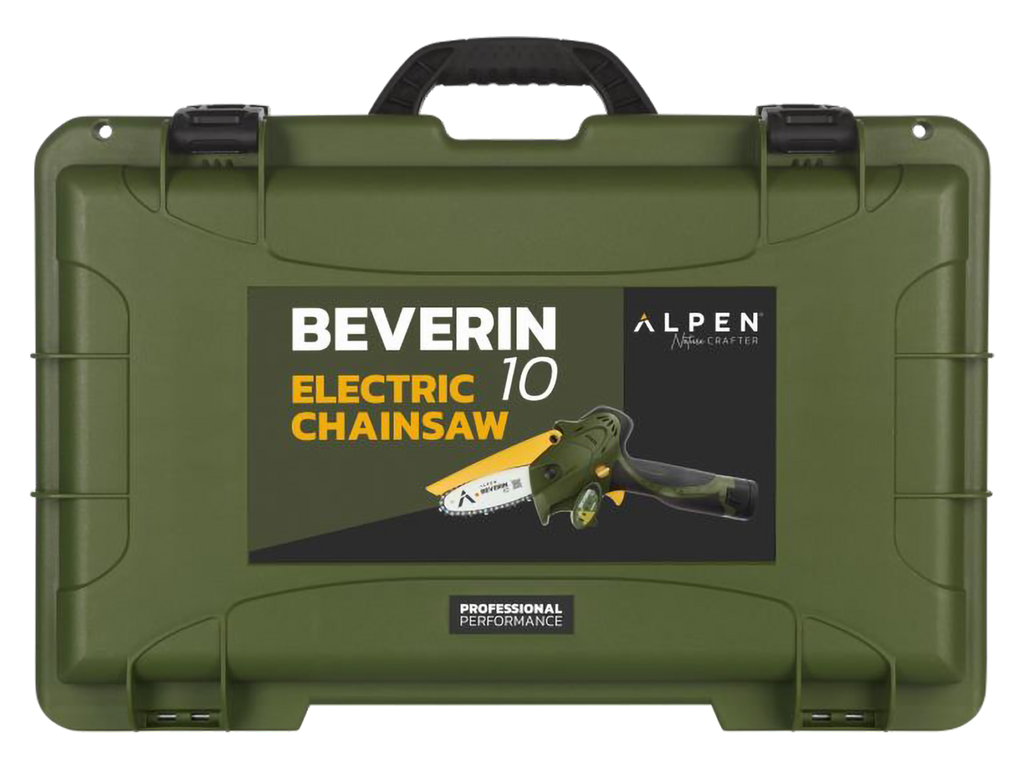 Alpen Wildhorn 32 + Beverin 10 Nacked Pack Professional Electric Pruner Secateurs and Compact Mini Chainsaw Combo Pack ALP-01