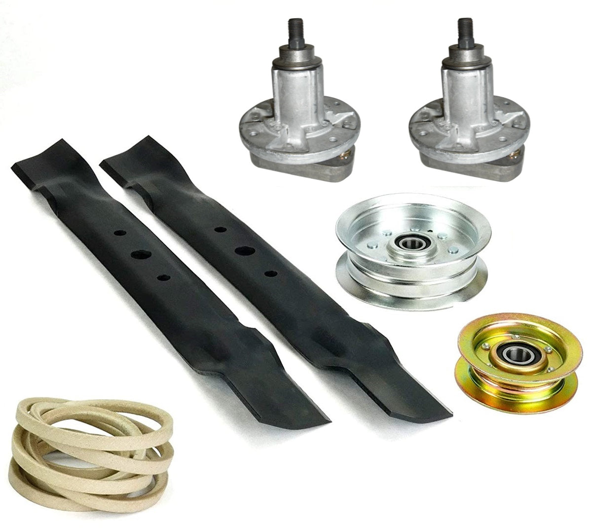 42" Deck Kit For John Deere L100 L110 L118 Etc. - Fits Mower Deck With Belts, Blades, Spindles 11 thumbnail image