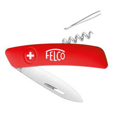Load image into Gallery viewer, Felco 501 4-Function Swiss Pocket Knife & Corkscrew