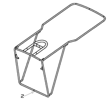 Load image into Gallery viewer, Masport Genuine 21" Fabric Mower Catcher Frame Assy. 574482