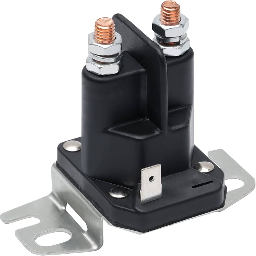 Briggs & Stratton 3-Post Universal 5/16" - 1/4" Stud 12V Starter Solenoid  691656