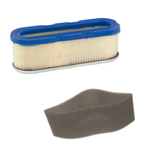 Load image into Gallery viewer, Briggs & Stratton 10-12hp IC Filter-A/C Cartridge and Foam Set 399806S, 271962