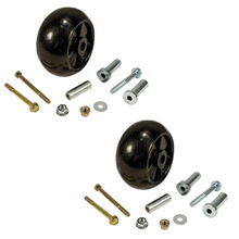 Load image into Gallery viewer, John Deere/AYP 5" Service Gauge Deck Wheel Kit Set of (2) 532188606, AM116299, AM133602, M111489