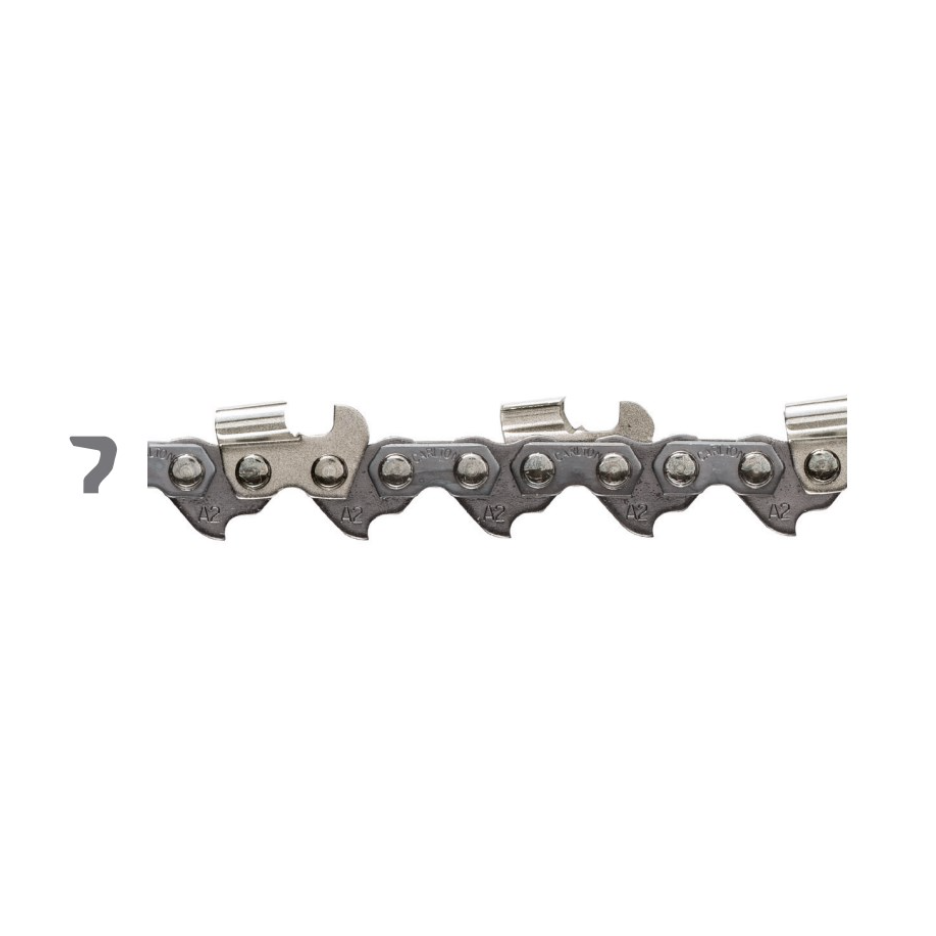 CARLTON® Saw Chain Loop 3/8" .050" Semi-Chisel A1EP 100ft Bulk Roll