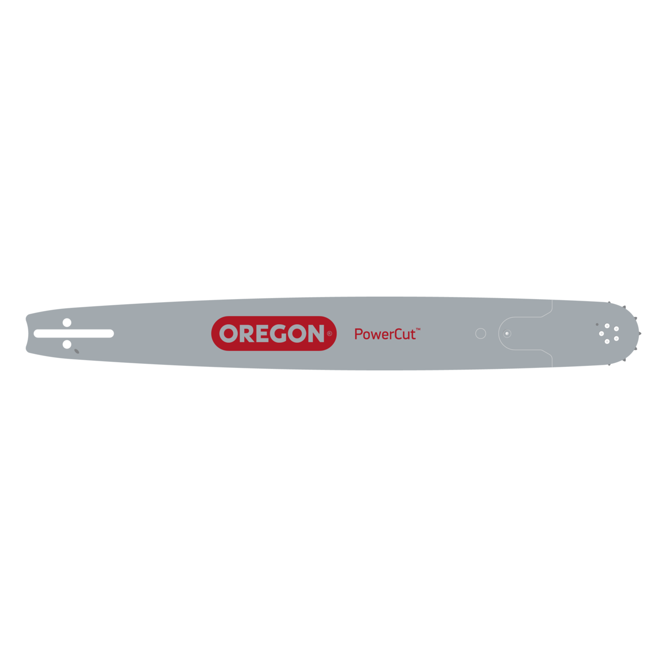Barra Motosega Oregon 36 Cm Power Match – Calibro .063, Passo 3/8, R12