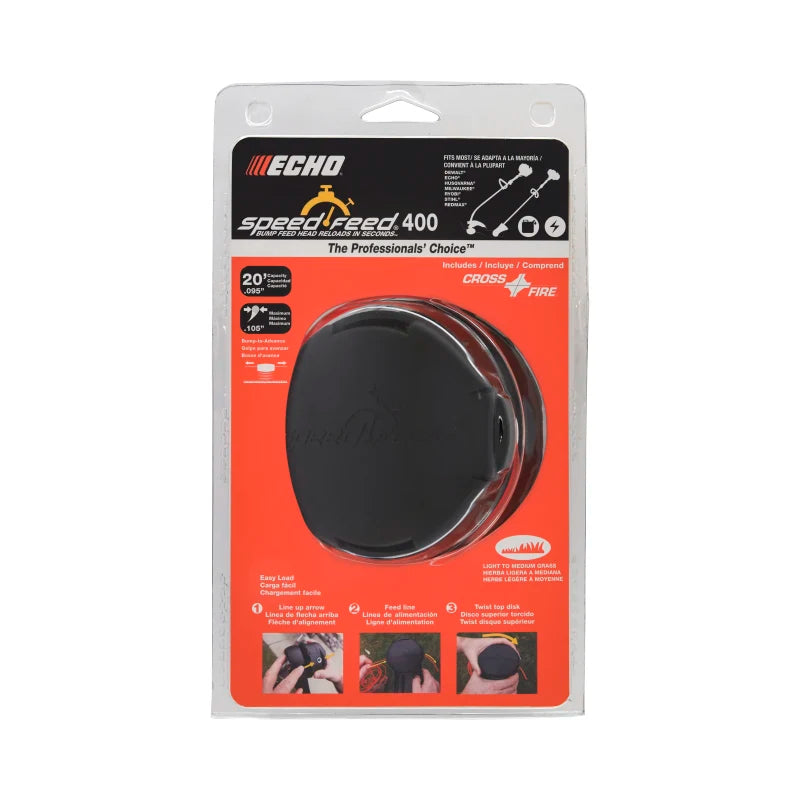 Echo Genuine Speed Feed 400 Universal Nylon Trimmer Head Kit C6000109
