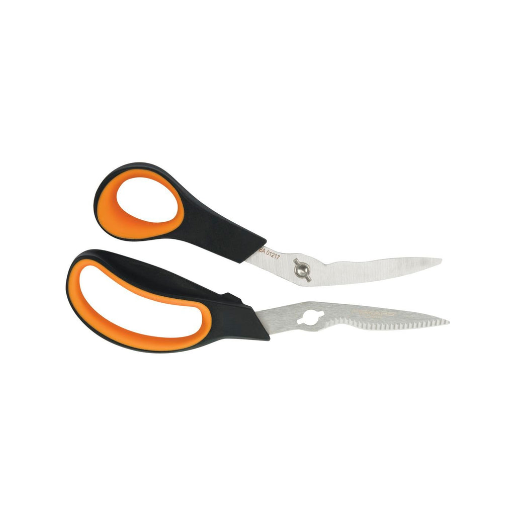 Fiskars SP240 Garden Scissors Multifunction Solid Vegetable Shears JM1530