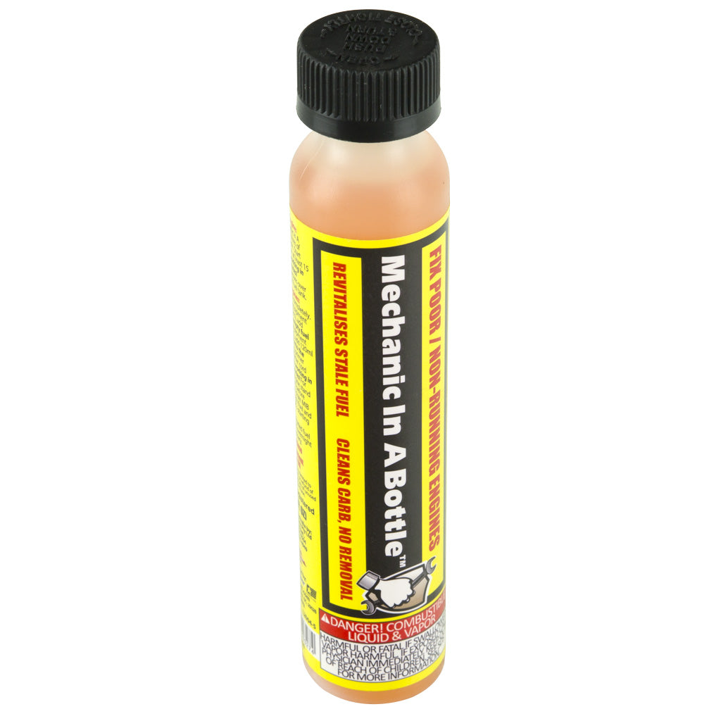 PowerMowers provides professional lawn & garden products that prioritises cutting-edge performance & user-safety. FAD7800 Mechanic in a Bottle 4oz/118ml