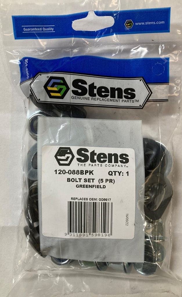 Greenfield GD5617 Bolt Set GD5617