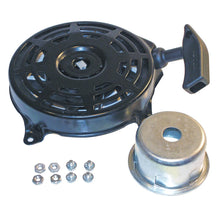 Load image into Gallery viewer, PowerMowers provides professional lawn &amp; garden products that prioritises cutting-edge performance &amp; user-safety. Briggs &amp; Stratton Quantum/Europa 128700/129700/12F800/12G700/12G800 Starter Recoil Assembly 493295, 497598