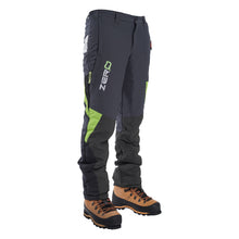 Load image into Gallery viewer, Clogger Zero Gen2 Light and Cool Men's Chainsaw Pants - Grey/Green