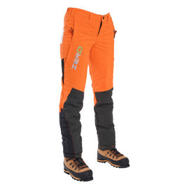 Clogger Zero Gen2 Light and Cool Women's Chainsaw Pants- Hi Vis Orange