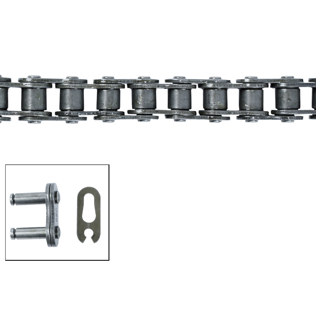 PowerMowers provides professional lawn & garden products that prioritises cutting-edge performance & user-safety. Greenfield Chain No #40 1/2" x 5/16" 10' Roll Chain CHM5863