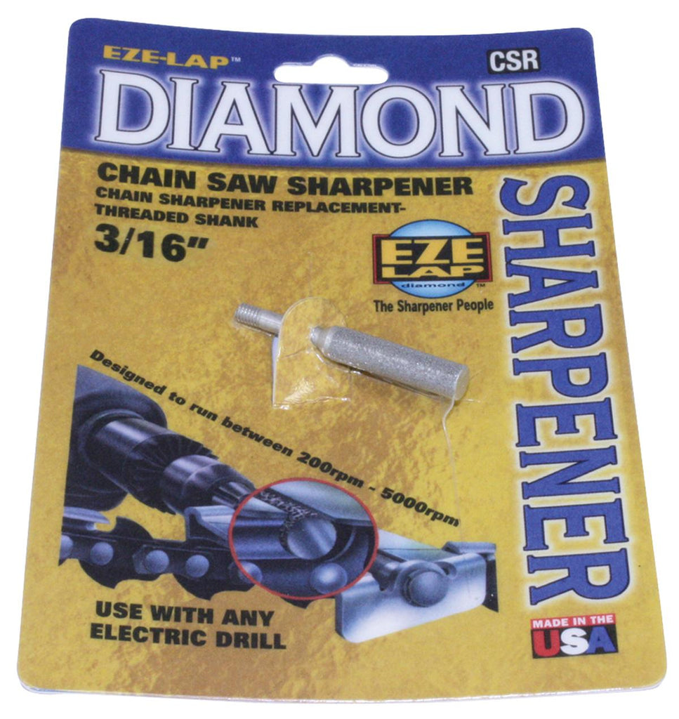 PowerMowers provides professional lawn & garden products that prioritises cutting-edge performance & user-safety. Eze-Lap 3/16" Diamond Grinding Stone CSR 3/16