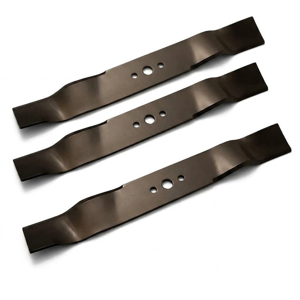 Aldi Ferrex/Gardenline/Kogan 161cc 46cm (18") Mower Bar Blade Set of (3) 70059702, 57774, 60751, 10852