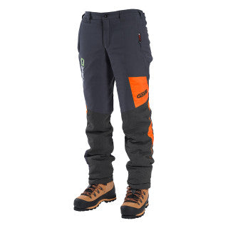Clogger Zero Gen2 Light and Cool Men's Chainsaw Pants - Orange Flash