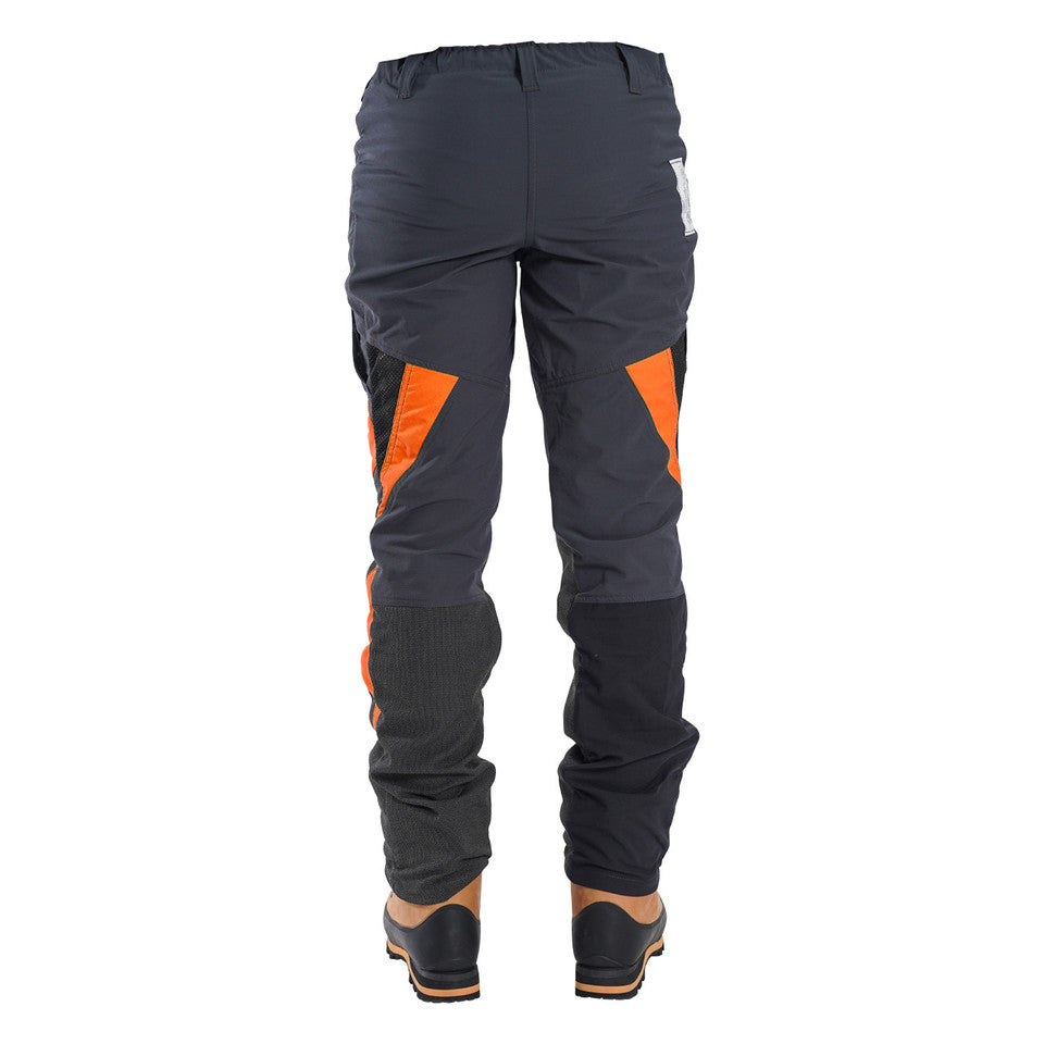 Clogger Zero Gen2 Light and Cool Men's Chainsaw Pants - Orange Flash