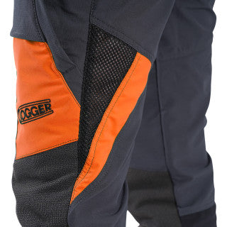 Clogger Zero Gen2 Light and Cool Men's Chainsaw Pants - Orange Flash