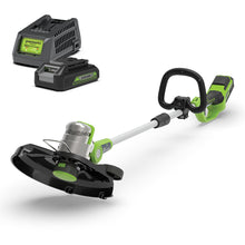 Load image into Gallery viewer, GREENWORKS 24V 2.0Ah String Trimmer Kit