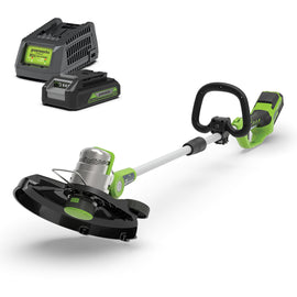 GREENWORKS 24V 2.0Ah String Trimmer Kit
