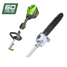 Load image into Gallery viewer, GREENWORKS 60V Pro Multi-Attachment Series Pole Pruner Attachment