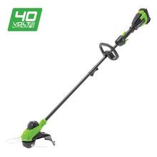 Load image into Gallery viewer, GREENWORKS 40V String Trimmer 13&quot; 2.0Ah Battery &amp; Charger Kit