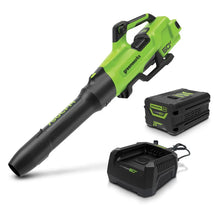 Load image into Gallery viewer, GREENWORKS 60V 750CFM Pro Axial Blower and 4.0Ah Battery Kit 2408607AU