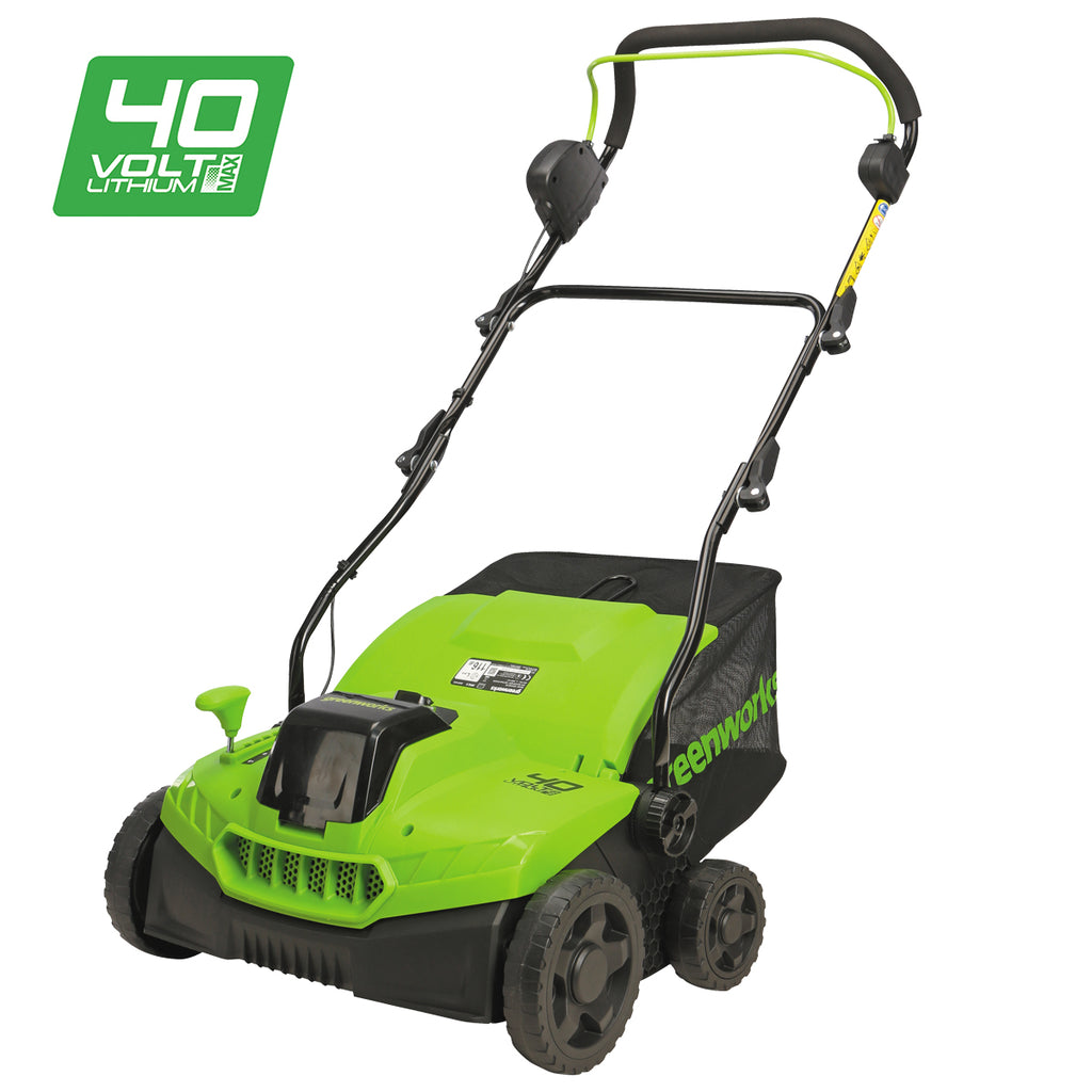 GREENWORKS 40V Brushless Dethatcher/Scarifier