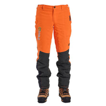 Load image into Gallery viewer, Clogger Zero Gen2 Light and Cool Men's Chainsaw Pants- Hi Vis Orange