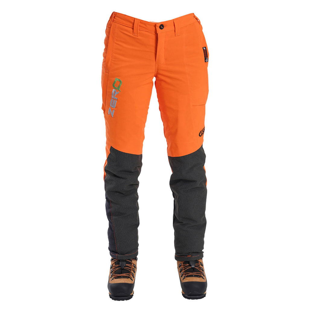Clogger Zero Gen2 Light and Cool Women's Chainsaw Pants- Hi Vis Orange (Copy)