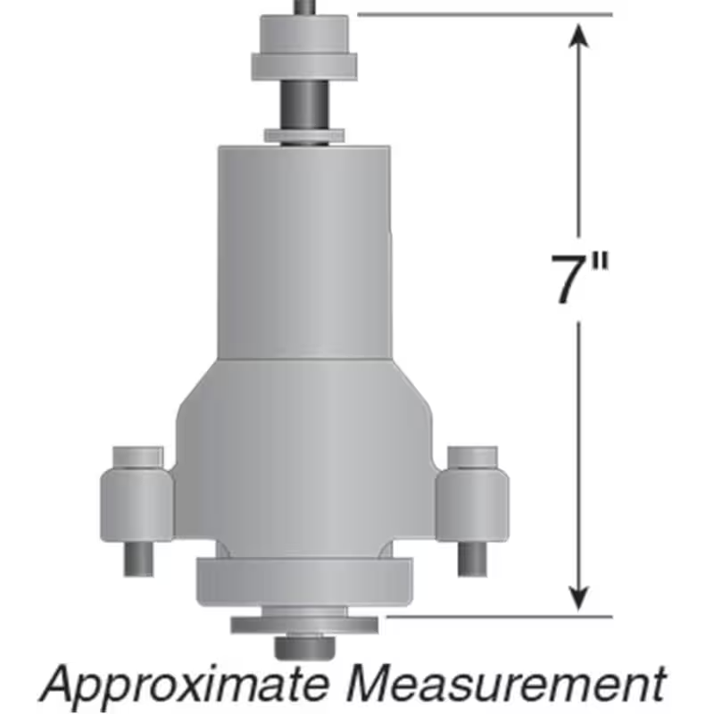 Husqvarna/Craftsman/Dixon/McCulloch/Poulan/AYP Pro Spindle Assembly 187281, 187292, 539 11 20-57, 532 19 28-70, 532 18 72-92