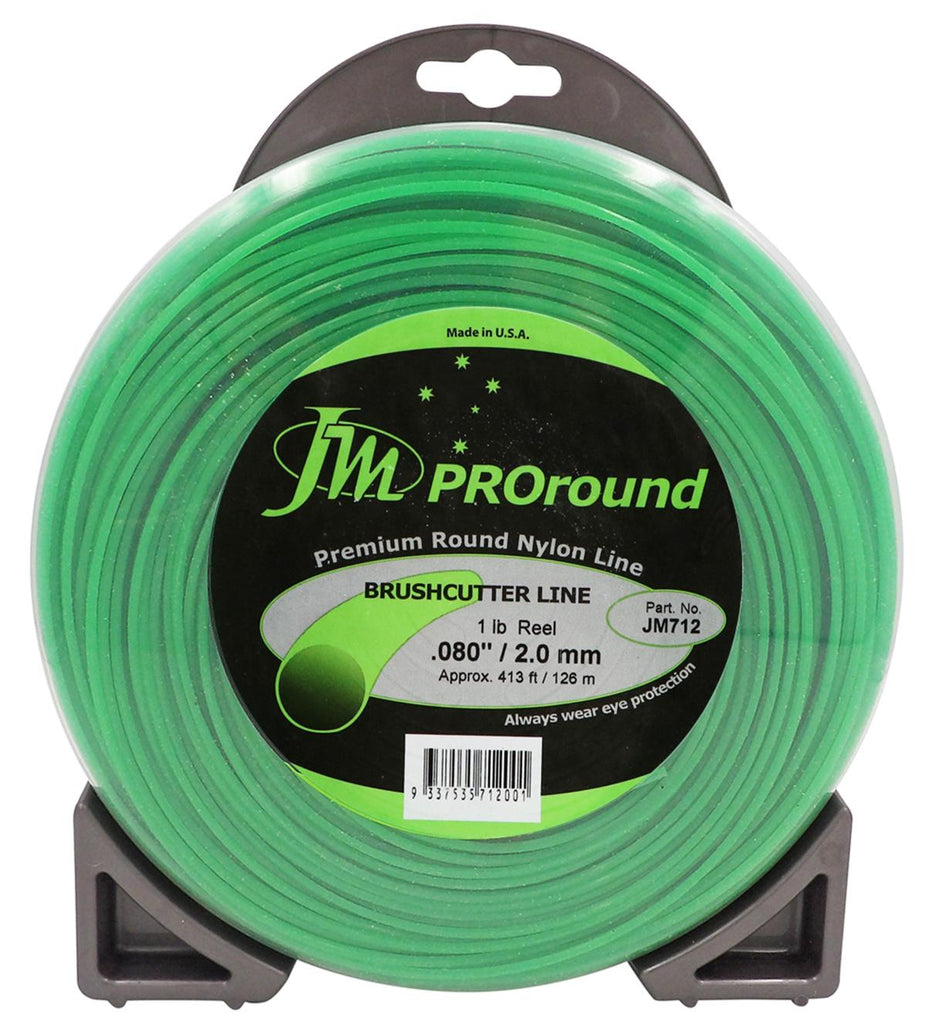 PowerMowers provides professional lawn & garden products that prioritises cutting-edge performance & user-safety. JakMax Pro-Round .080"/2.00mm 1lb Donut OMK21-380, 380-031