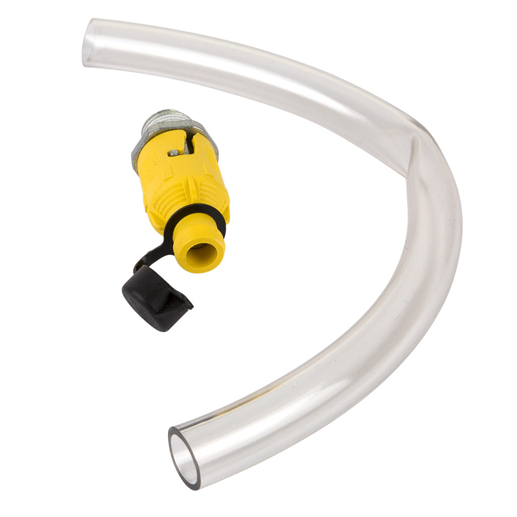 PowerMowers provides professional lawn & garden products that prioritises cutting-edge performance & user-safety. GA Oil Draining Valve 3/8" 18NPTF Thread Connect 1/2" ID Hose to Outlet OIP4073