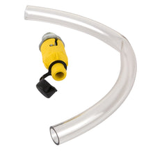 Load image into Gallery viewer, PowerMowers provides professional lawn &amp; garden products that prioritises cutting-edge performance &amp; user-safety. GA Oil Draining Valve 3/8&quot; 18NPTF Thread Connect 1/2&quot; ID Hose to Outlet OIP4073