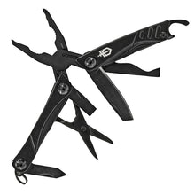 Load image into Gallery viewer, Dime Multi Tool Plier Scissors Knife Black 001134
