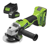 Load image into Gallery viewer, GREENWORKS 24V 4.0Ah Angle Grinder Kit
