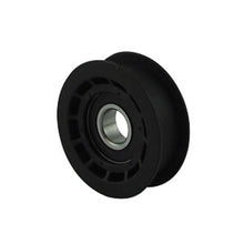 Load image into Gallery viewer, PowerMowers provides professional lawn &amp; garden products that prioritises cutting-edge performance &amp; user-safety. GA Pulley Flat Idler Plastic Universal (2-23/32&quot;) PUL10141