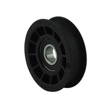 Load image into Gallery viewer, PowerMowers provides professional lawn &amp; garden products that prioritises cutting-edge performance &amp; user-safety. GA Universal Plastic Flat Idler Pulley 3 7/32&quot; PUL10144