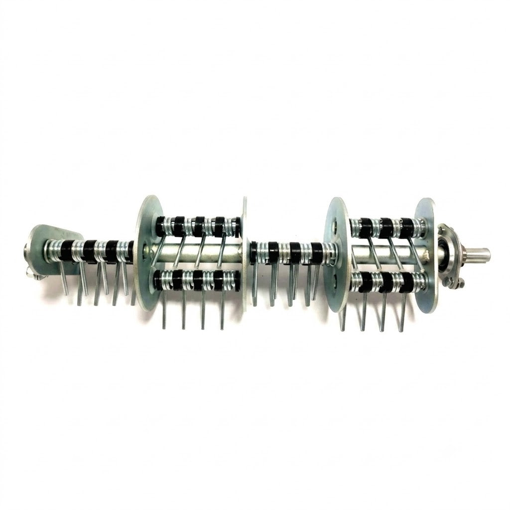PowerMow Heavy Duty SCB/SCP Lawn Raking Reel Attachment