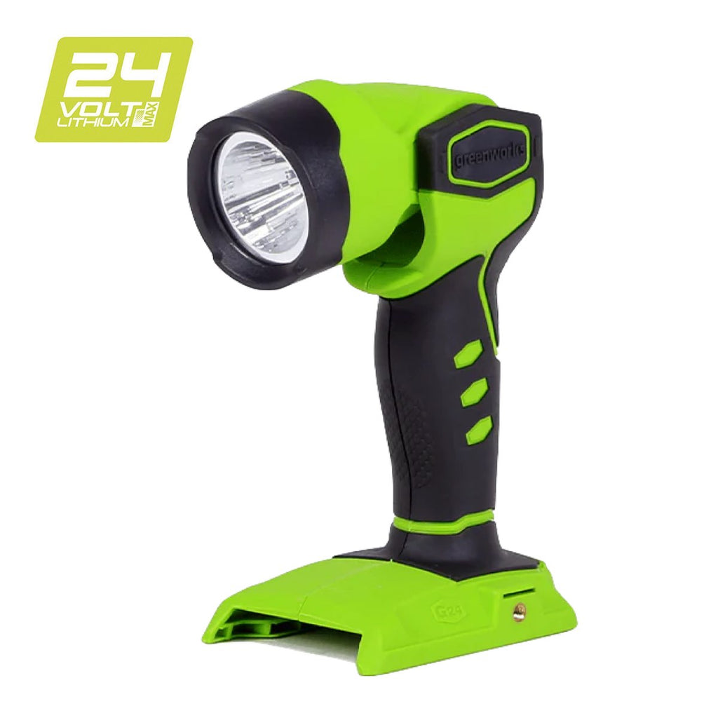 GREENWORKS 24V LED Work Light 4.0Ah Battery & Charger Kit