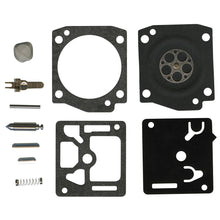 Load image into Gallery viewer, PowerMowers provides professional lawn &amp; garden products that prioritises cutting-edge performance &amp; user-safety. Husqvarna 340/345/346/350/351 Carburettor Rebuild Kit ZAMA RB-122