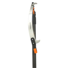 Load image into Gallery viewer, Fiskars QuickFit Telescopic 2.2-4.5m Palm Saw Tree Pruner Saw and Pole JM1544
