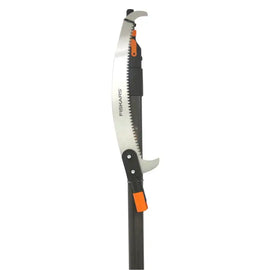 Fiskars QuickFit Telescopic 2.2-4.5m Palm Saw Tree Pruner Saw and Pole JM1544