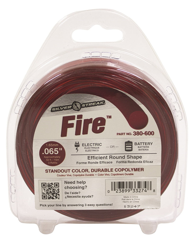 Fire Trimmer Line .065 50' Clam Shell