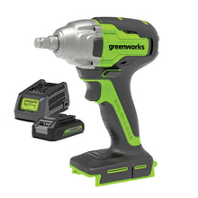 Load image into Gallery viewer, GREENWORKS Brushless Impact Wrench Kit