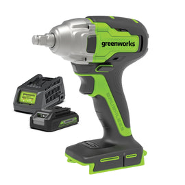 GREENWORKS Brushless Impact Wrench Kit
